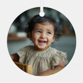 Personalized Super Grover | Custom Name & Photo Ornament Aus Metall (Rückseite)