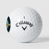 Personalized Superhero Callaway Warbird Golf Balls Golfball (Logo)