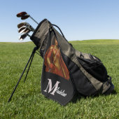 Personalized Superhero Golf Towel Golfhandtuch (Gras)