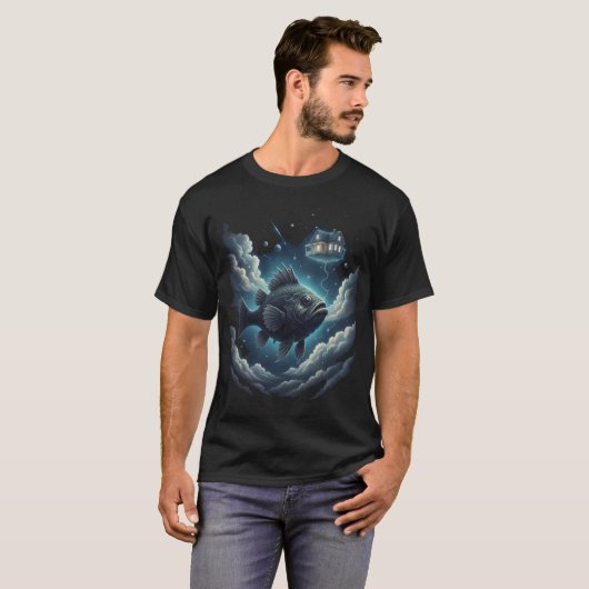 Personalized Surreal Nature Mashup T-Shirt (Vorne ganz)