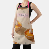 Personalized Sweet Custard Tart Pattern Schürze (InSitu)