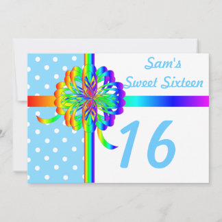 Personalized Sweet Sixteen Invitartion-Customize Einladung