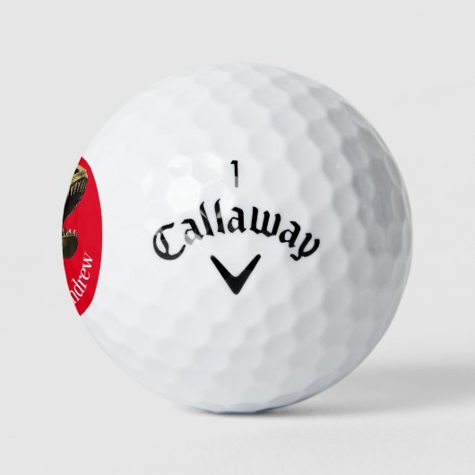 Personalized T.rex Callaway Warbird Golf Balls Golfball (Logo)