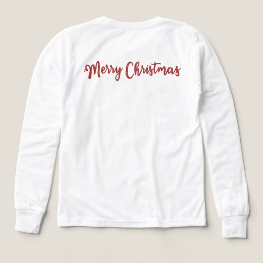 Personalized T-Shirt Tri-Blend Shirts (Design Rückseite)