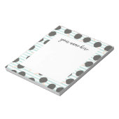 Personalized Table Tennis Notepad Notizblock (Rotiert)