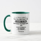 Personalized Tai Chi Instructor Appreciation  Tasse (Links)