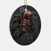 Personalized Tarantula Spider Christmas Keramik Ornament (Rechts)