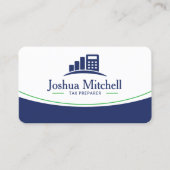 Personalized Tax Preparer Professional Accountant Visitenkarte (Vorderseite)