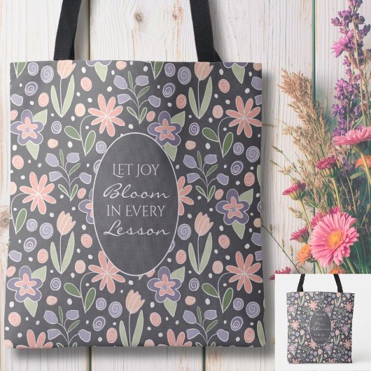 Personalized Teacher Appreciation Tote Bag  Tasche