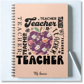 Personalized Teacher Notebook Notizblock