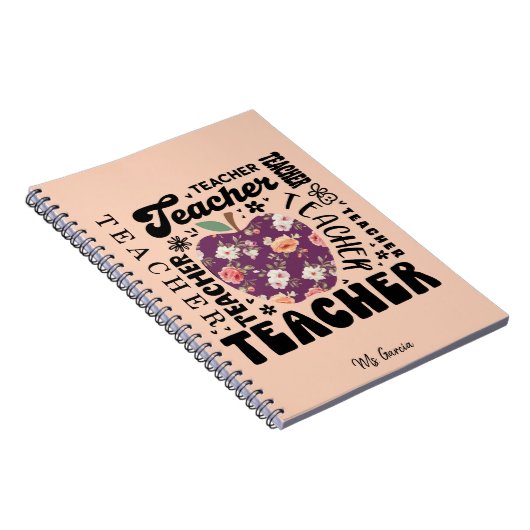 Personalized Teacher Notebook Notizblock (Rechte Seite)