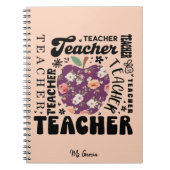 Personalized Teacher Notebook Notizblock (Vorderseite)