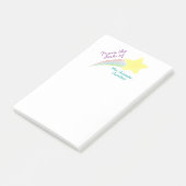 Personalized Teacher Post-It Notes Klebezettel (angewinkelt)