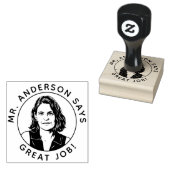 Personalized Teacher Stamp With Custom Photo Stamp Gummistempel (Stempel)