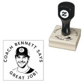 Personalized Teacher Stamp With Custom Photo Stamp Gummistempel (Stempel)