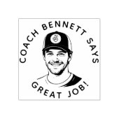 Personalized Teacher Stamp With Custom Photo Stamp Gummistempel (Prägung)