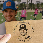 Personalized Teacher Stamp With Custom Photo Stamp Permastempel