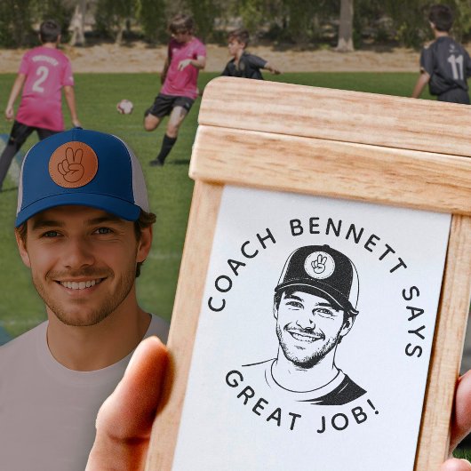 Personalized Teacher Stamp With Custom Photo Stamp Permastempel