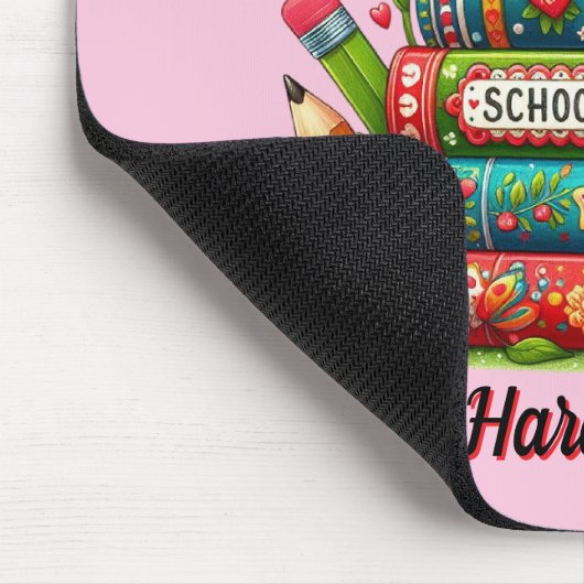 Personalized Teachers School  Mousepad (Ecke)