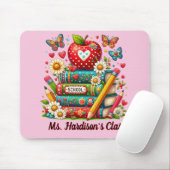 Personalized Teachers School  Mousepad (Mit Mouse)