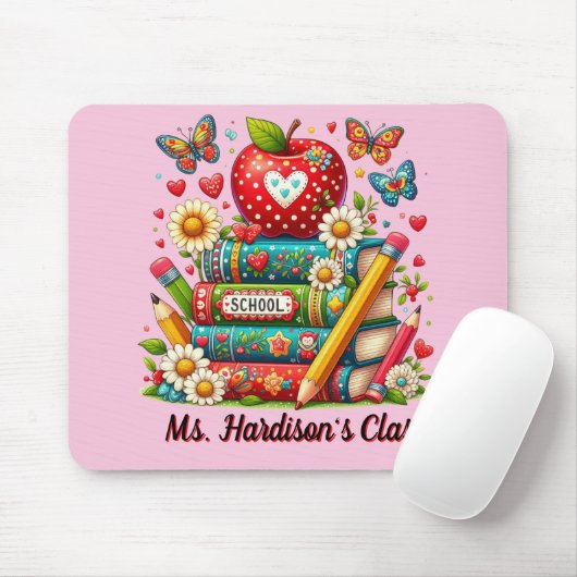 Personalized Teachers School  Mousepad (Mit Mouse)