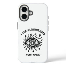 Personalized Tech iPhone Case with Custom Text