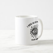 Personalized Tech Mug with Custom Text Kaffeetasse (VorderseiteRechts)