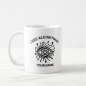 Personalized Tech Mug with Custom Text Kaffeetasse (Links)