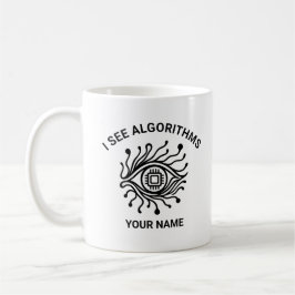 Personalized Tech Mug with Custom Text Kaffeetasse