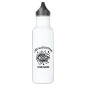 Personalized Tech Water Bottle with Custom Text Edelstahlflasche (Links)