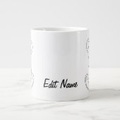 Personalized Teddy Bear Coffee Cup Jumbo-Tasse (Vorderseite)