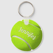 Personalized Tennis Ball Schlüsselanhänger (Rückseite)