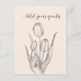 Personalized Text Journal, Name & Message Notebook Feiertagspostkarte