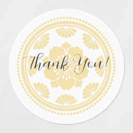 Personalized Thank You Cherry Blossom Etiketten