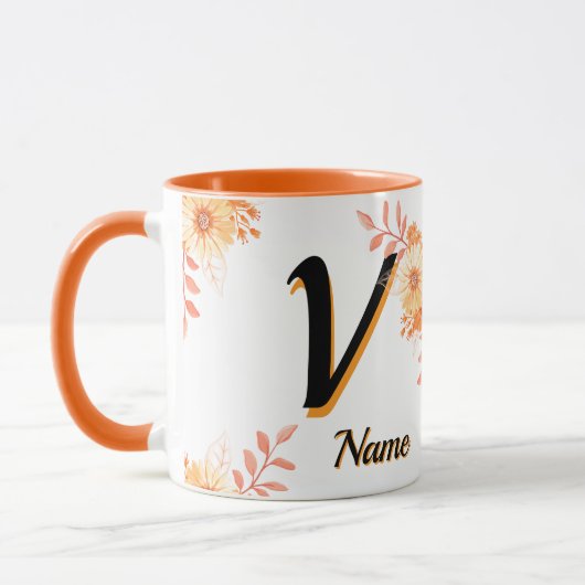 Personalized Thanksgiving Gift Mug - Custom Name & Tasse (Links)