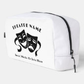 Personalized Theater Acting Class Logo Or Name Waschbeutel (Rechte Ecke)