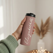 Personalized Thermal Tumbler Gift for Her or Mom