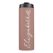 Personalized Thermal Tumbler Gift for Her or Mom Thermosbecher (Vorderseite)
