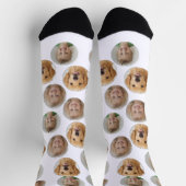 Personalized Three-Photo Face Socks | Custom Gift Socken (Oben)