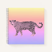 Personalized Tiger Notebook - Yellow Notizblock (Vorderseite)