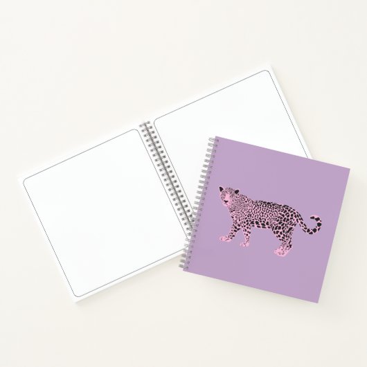 Personalized Tiger Sketchbook Notizblock (Innenseite)