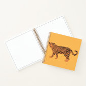 Personalized Tiger Sketchbook - Yellow Notizblock (Innenseite)