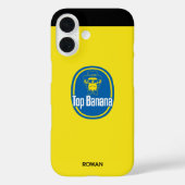 Personalized Top Banana Case-Mate iPhone Case (Rückseite)
