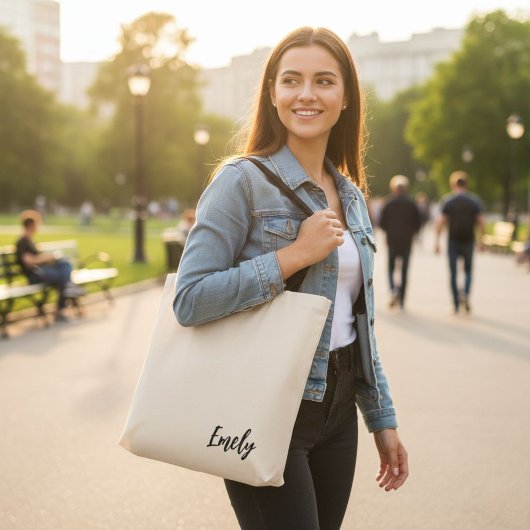 Personalized Tote,  Bridesmaid Gift, Custom Name  Tasche