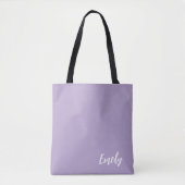 Personalized Tote,  Bridesmaid Gift, Custom Name  Tasche (Vorderseite)