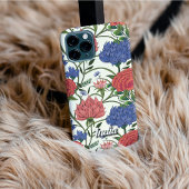 Personalized Trailing Indian Floral Phone Case iPhone Hülle
