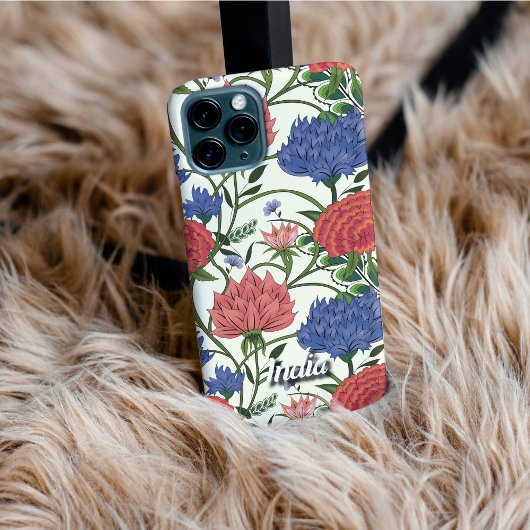 Personalized Trailing Indian Floral Phone Case iPhone Hülle