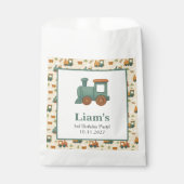 Personalized Train Kids Birthday Party  Geschenktütchen (Vorderseite)