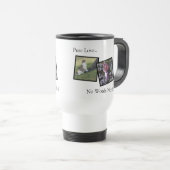 Personalized Travel Mug For Animal Lovers Reisebecher (VorderseiteRechts)
