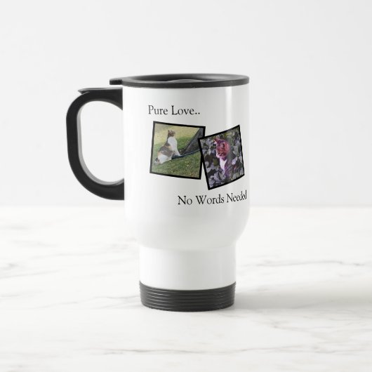 Personalized Travel Mug For Animal Lovers Reisebecher (Links)